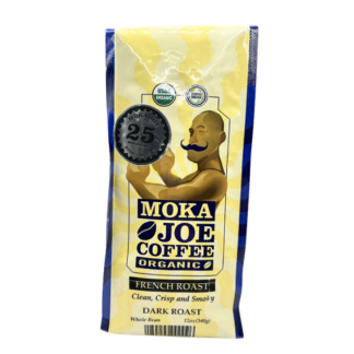 Moka Joe Coffee - Dark, French Roast, Whole Bean - 12 oz