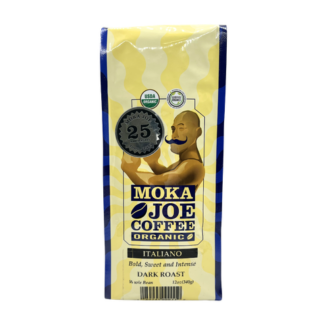 Moka Joe Coffee - Dark, Italiano, Whole Bean - 12 oz