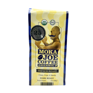 Moka Joe Coffee - Dark, French Roast, Ground