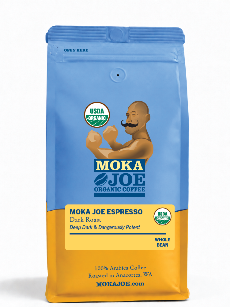 Moka Joe Coffee - Dark, Espresso, Whole Bean