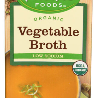 Broth, Vegetable, Low Sodium, 32 oz.