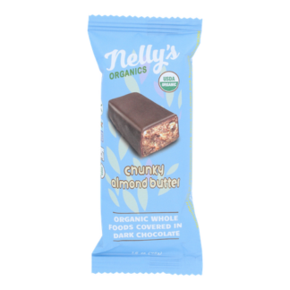 Nelly's Organics, Chocolate Chunky Almond Bar