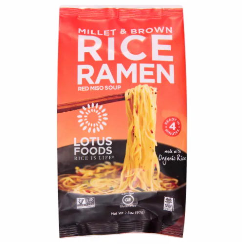 Ramen, Brown Rice and Millet