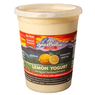 Grace Harbor Farms - Yogurt, Lemon - 32oz
