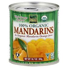 Mandarins in 100% Mandarin Juice
