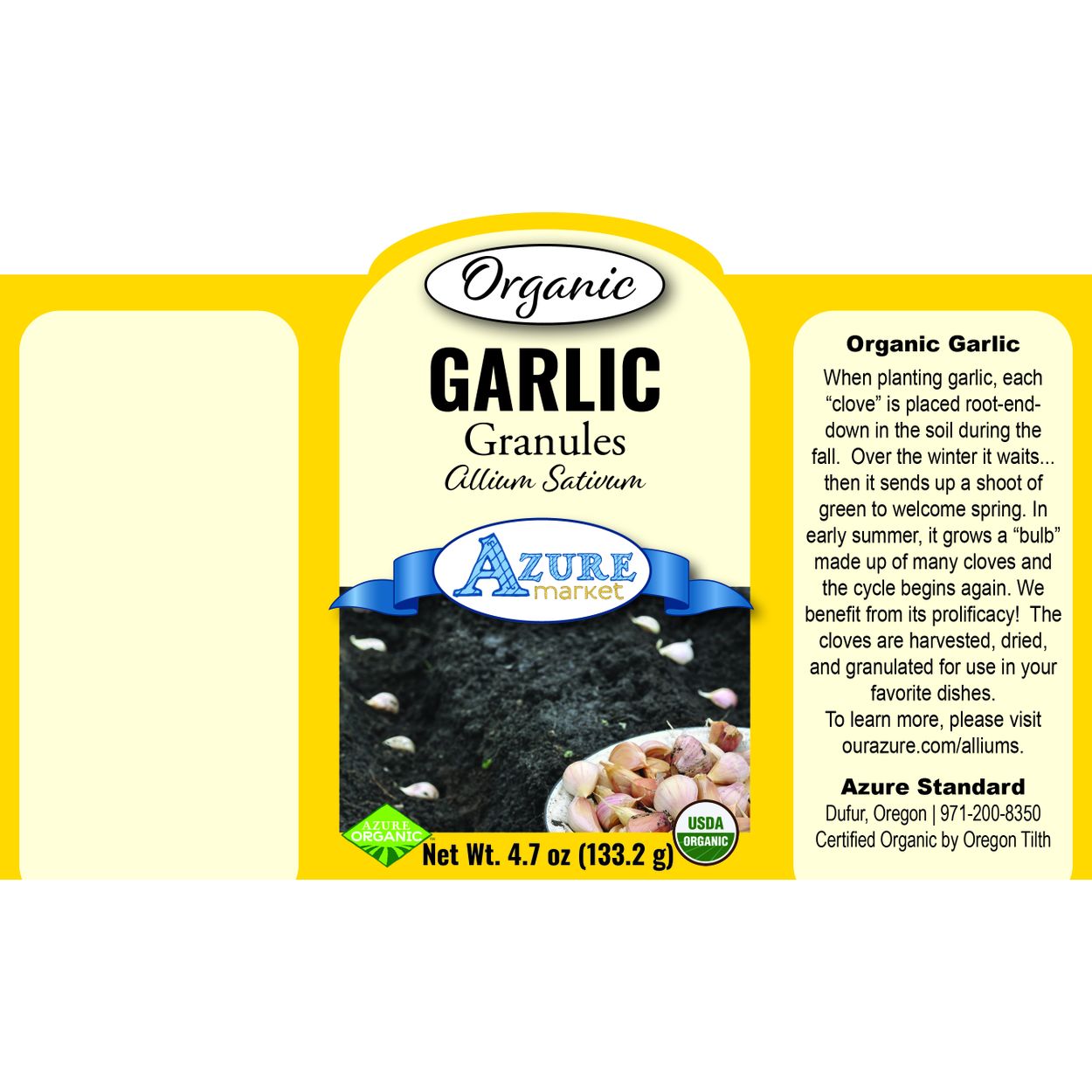 Azure Garlic Granules