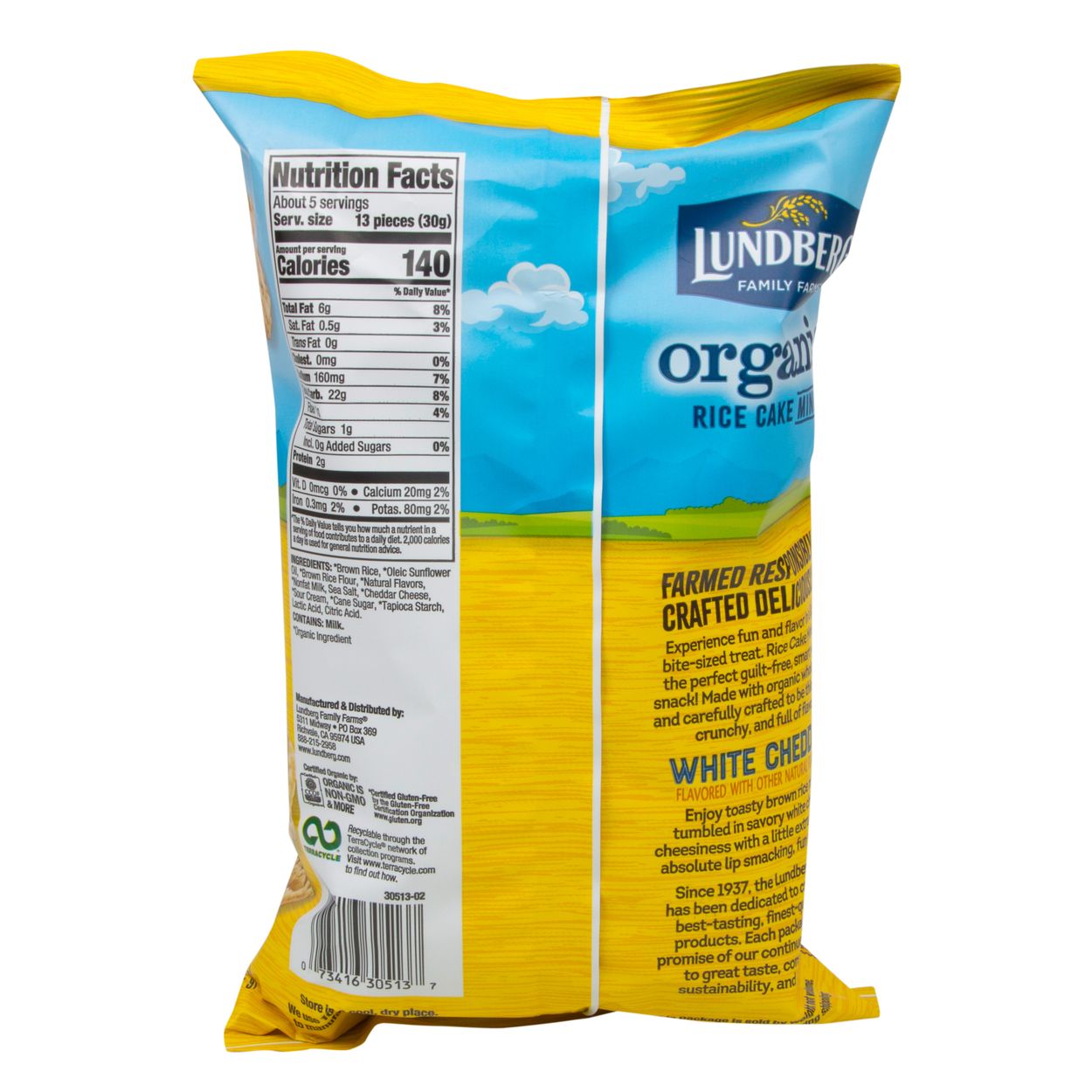 Mini Rice Cakes White Cheddar 2