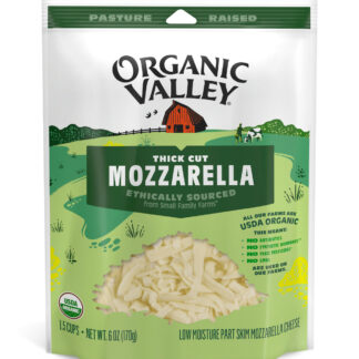 Cheese, Mozzarella, Shredded - Organic Valley