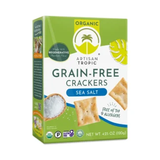 Crackers, Grain Free - Sea Salt