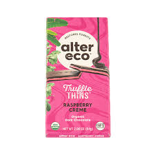 Chocolate Truffle Thins - Raspberry Crème - Alter Eco