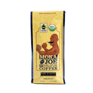 Moka Joe Coffee - Dark, Sumatra, Ground- 12oz