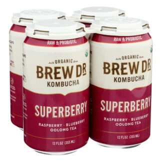 Kombucha, Superberry - Brew Dr. - 4 pack