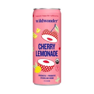 Wild Wonder Sparkling Probiotic Drink - Cherry Lemonade