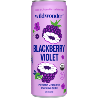 Wild Wonder Sparkling Probiotic Drink - Blackberry Violet