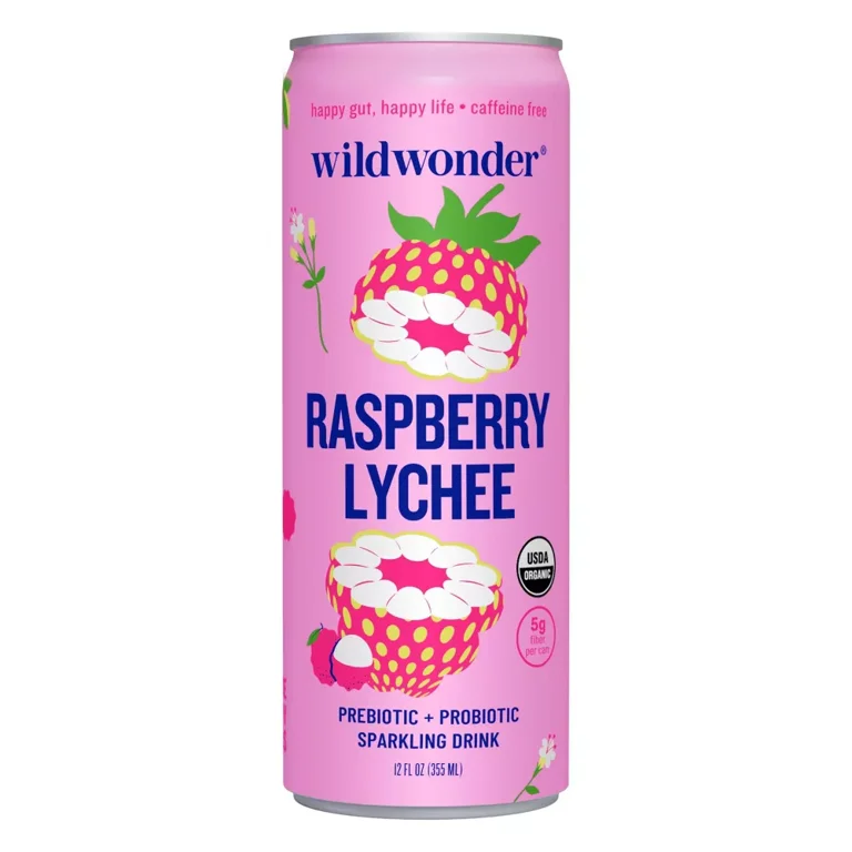 Sparkling Probiotic Drink - Raspberry Lychee