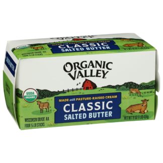 Butter, Classic Salted - Organic Valley -16 oz