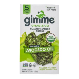 Seaweed Snack, Sea Salt Avocado Oil