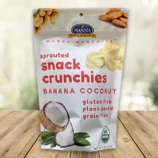 Snack Crunchies, with Banana & Coconut