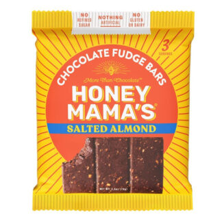 Honey Mama's Salted Almond Fudge Bars